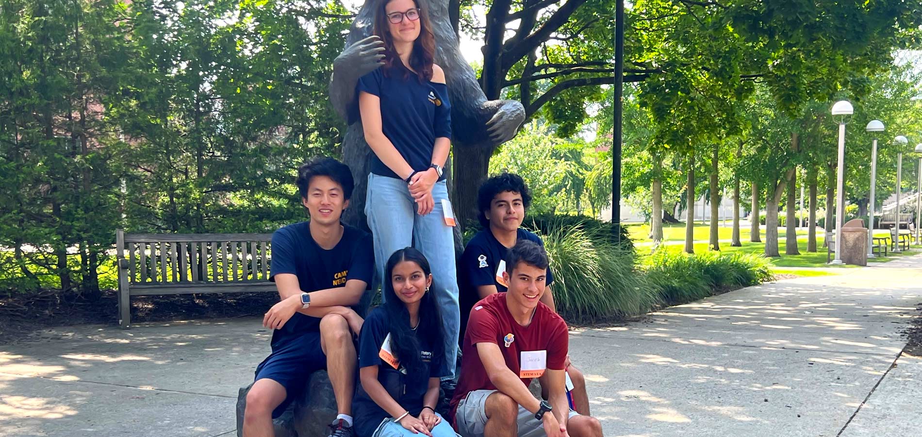 Our exceptional volunteers, who escorted, guided, and worked with students, helped them grasp the scientific process and the importance of respectful collaboration.