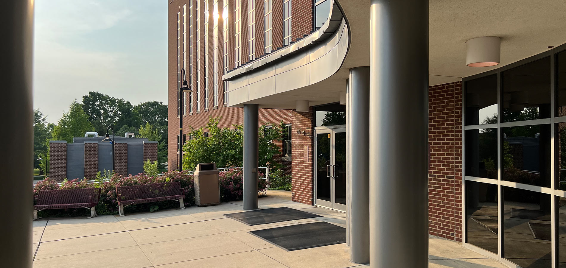 Entrance to the Boehm Science Building