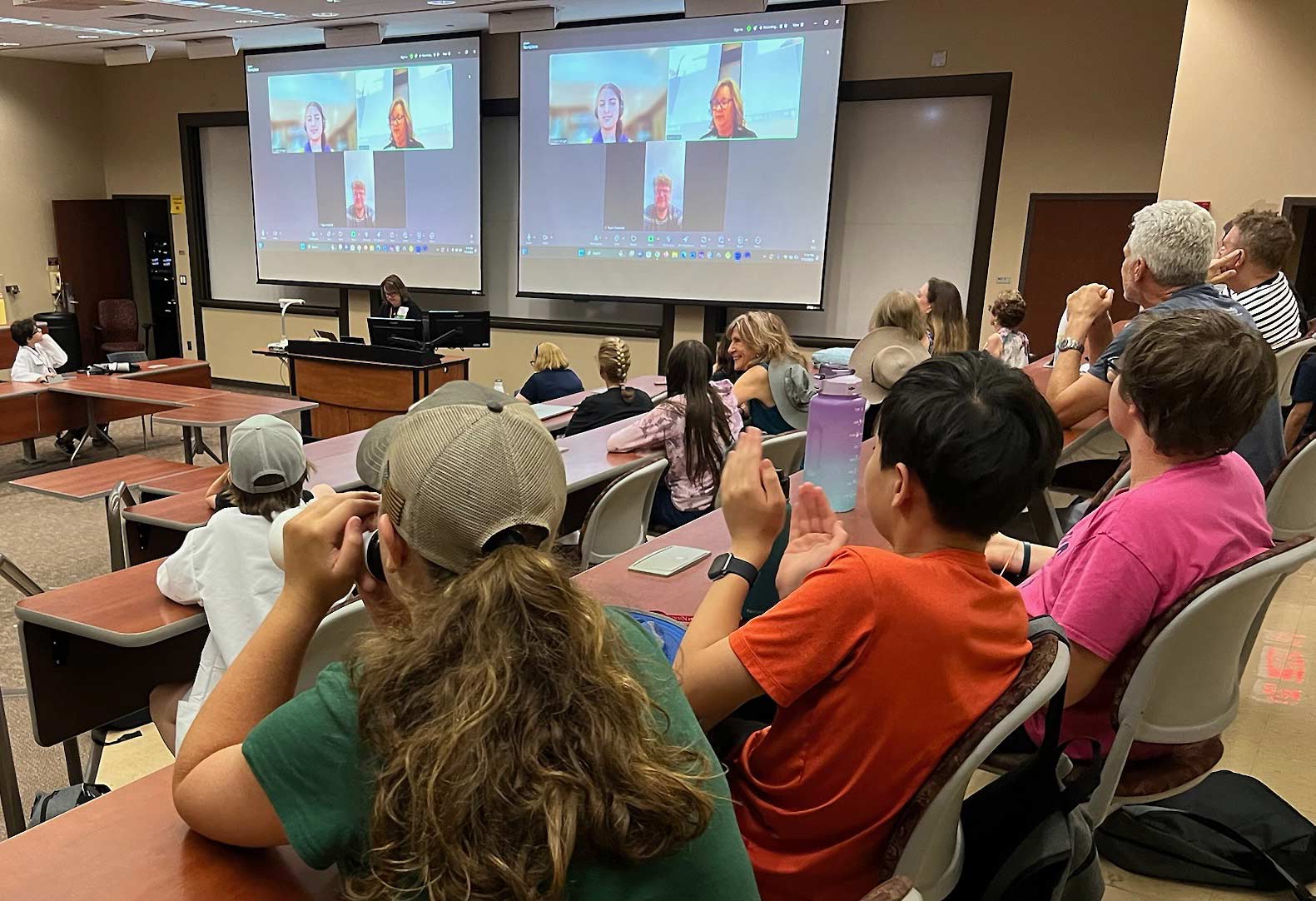 Rotary focused module with international exchange students
